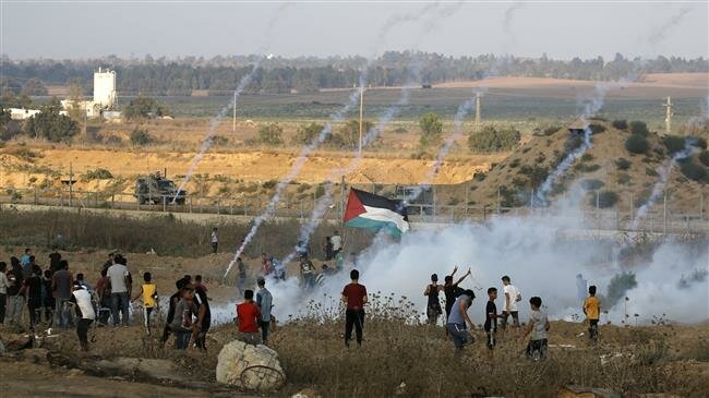 30 Warga Palestina Terluka Selama Protes Anti-Pendudukan di Dekat Pagar Perbatasan Gaza 